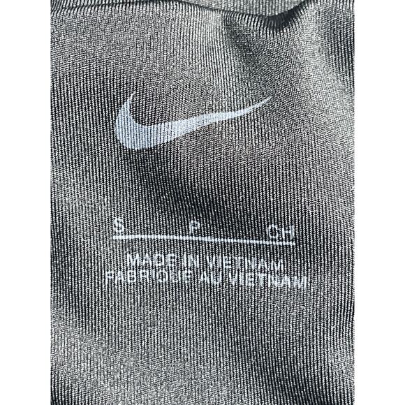 Nike Women's Gray High Waisted Athletic Fitness Workout Running Shorts Size S - Picture 3 of 4